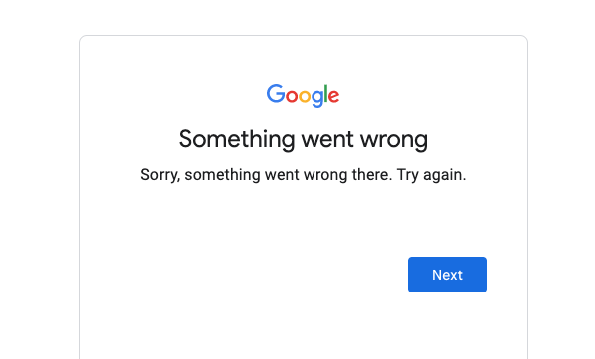 Rvjasoliya003's tweet photo. "Couldn't find your gmail account"

#Gmail #Goolge is down. https://t.co/POluFhqCHp