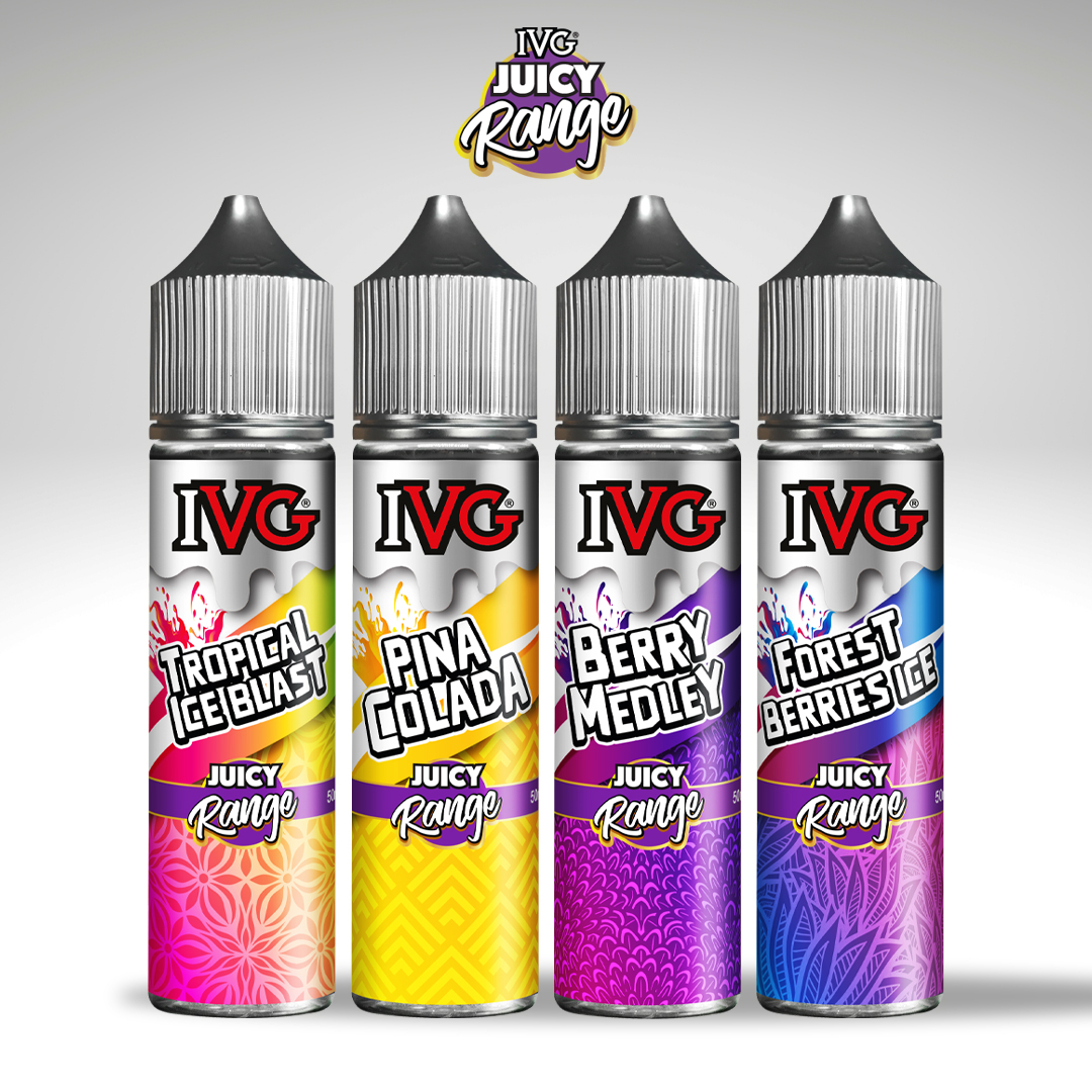 UkFlawless's tweet photo. IVG JUICY RANGE🤩

The perfect stocking filler for any vaper this Christmas🎄

Shop now:
https://t.co/BFagu1QDsA* https://t.co/LzdGjoRtwn