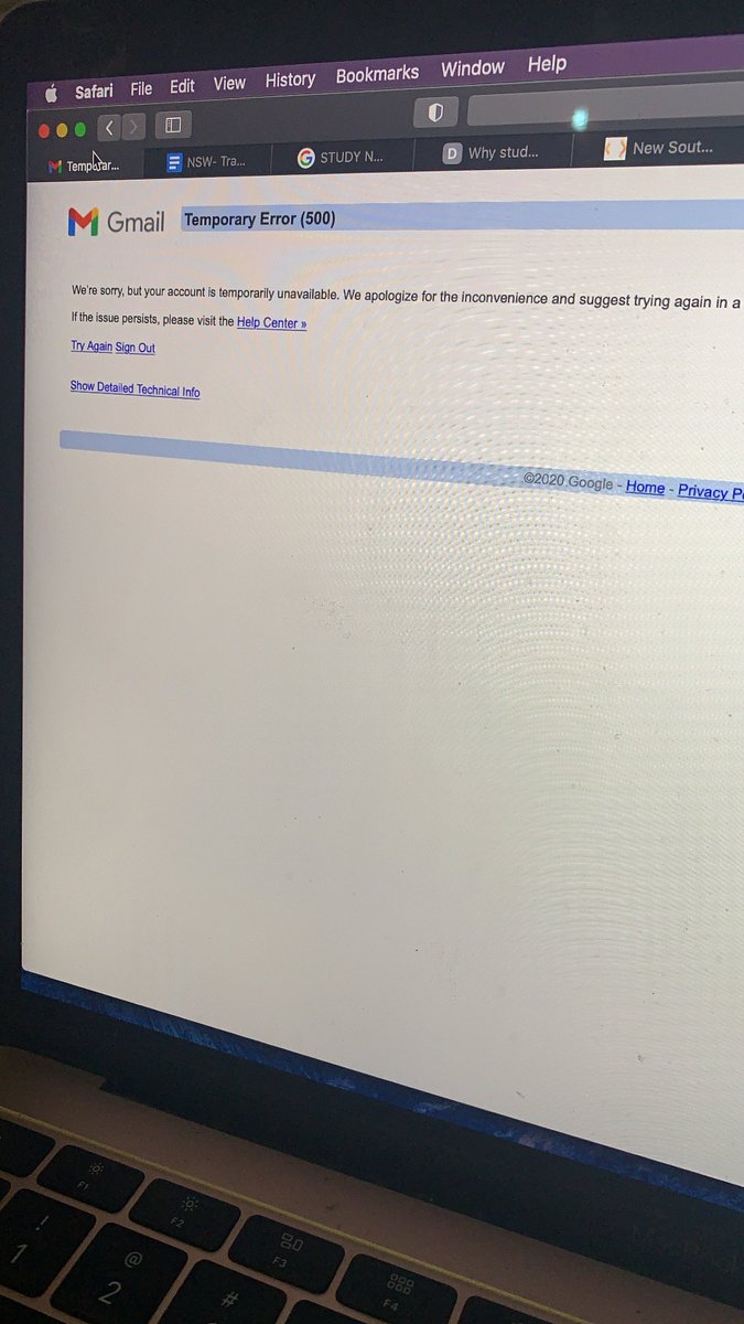 Oh 2020... #Google #Googledown