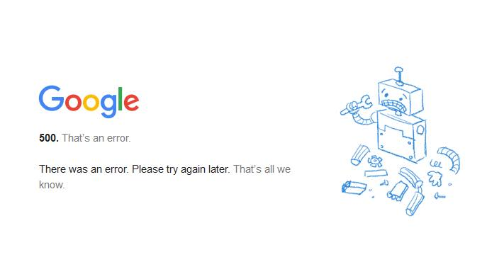 AbabilAdnan's tweet photo. Some of the google services are down including signing in, #gmail, #Drive, #Youtube, #Blogger, etc. 
#googledown #googleisdown #googlenotworking #googledown #YouTubeDOWN https://t.co/mek5KeeiUV
