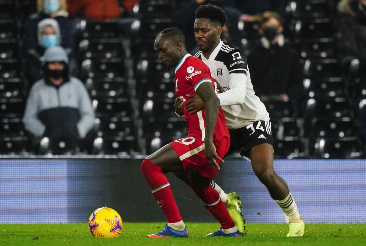 olaoluwa aina (@aina2ola) on Twitter photo Unlucky not to take all 3 points last night. The boys done their ting ,also great to have some of the fans back
<a href="/FulhamFC/">Fulham Football Club</a> Unlucky not to take all 3 points last night. The boys done their ting ,also great to have some of the fans back
<a href="/FulhamFC/">Fulham Football Club</a>