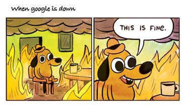 DaNienkah's tweet photo. #YouTubeDOWN #google #memes #gmail

I had to... enjoy? https://t.co/Zq1FF5uiMR