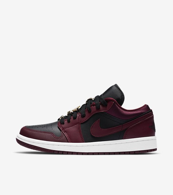 black dark beetroot jordan 1 foot locker