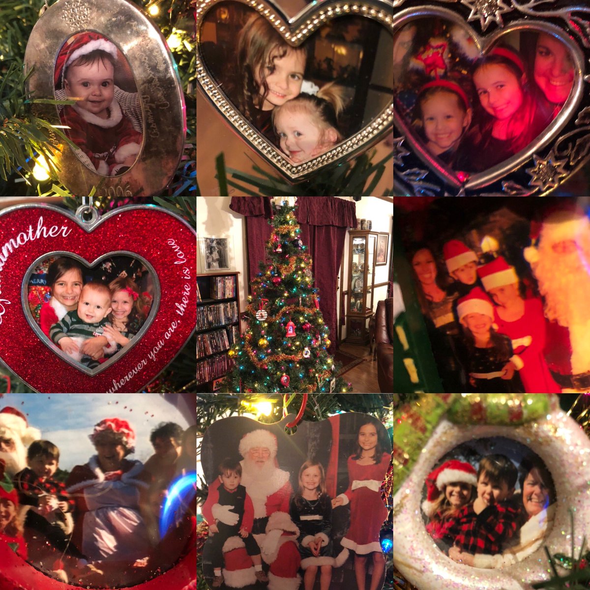 The Christmas tree is up, with lots of love and memories.