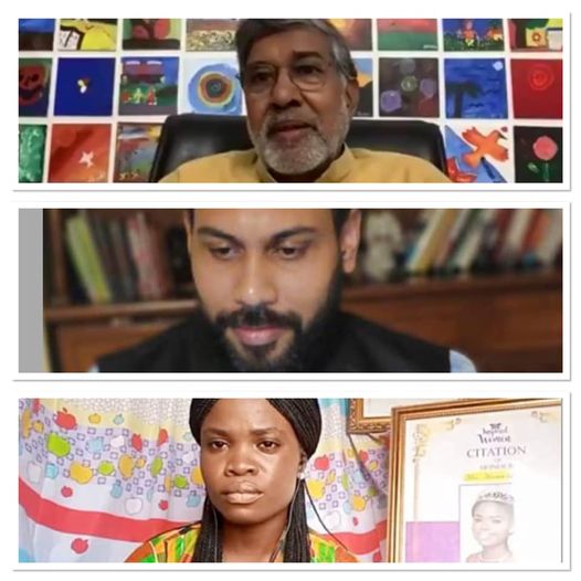 saifsabil's tweet image. Welcoming Nobel Peace Laureate @k_satyarthi  sir to our Pos(Positivity)-Poss(Possibilities) Friday Online Talk Series. He interacted with our half a million audience on ‘Globalising Compassion for Children’. 
@mbtunited #PosPoss