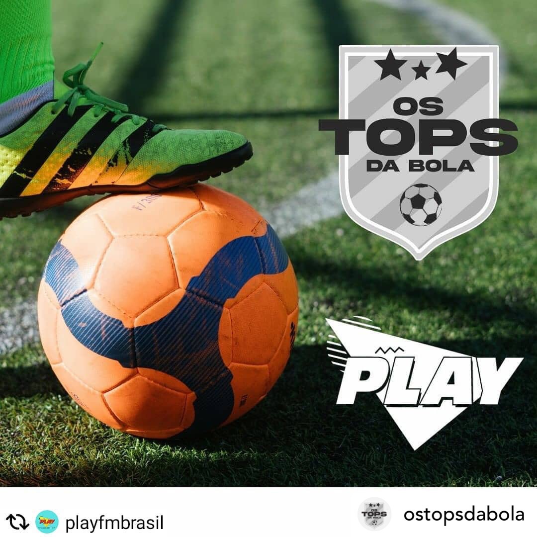 LQuartarollo's tweet photo. OS TOPS DA BOLA.Aqui na Play FM de segunda a sexta, a partir das 18hs @ostopsdabola, resumo diário dos principais fatos do futebol no Brasil e no mundo. Dá um Play. Você pode ouvir também pelo app Band Rádios, que é gratuito
#playfm921
#playfm901
#porqueomundoeplay
#playfmbrasil https://t.co/NMoO6zVAzu