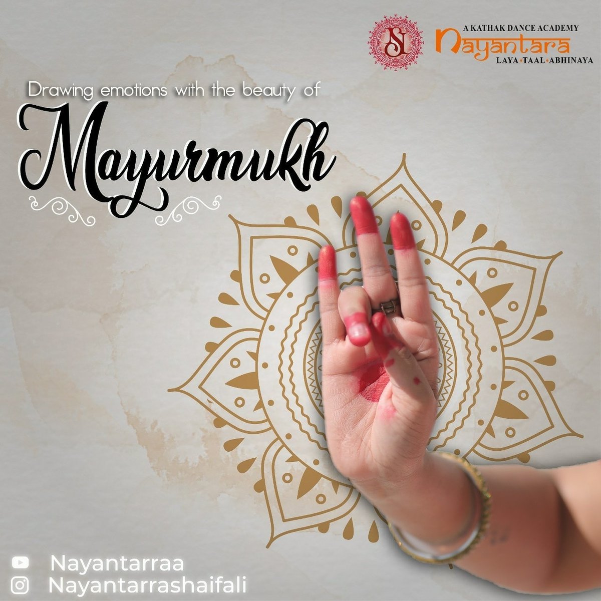TayalGoel's tweet photo. It's a fun time for all the Kathak Lovers out there!!!

What does this Mudra depict???

Let us know in the comment section below.

#kathak #kathakdance #kathakdancer #kathaklove #classicaldancers #learnkathak #kathakmudras https://t.co/A2SZV9774g