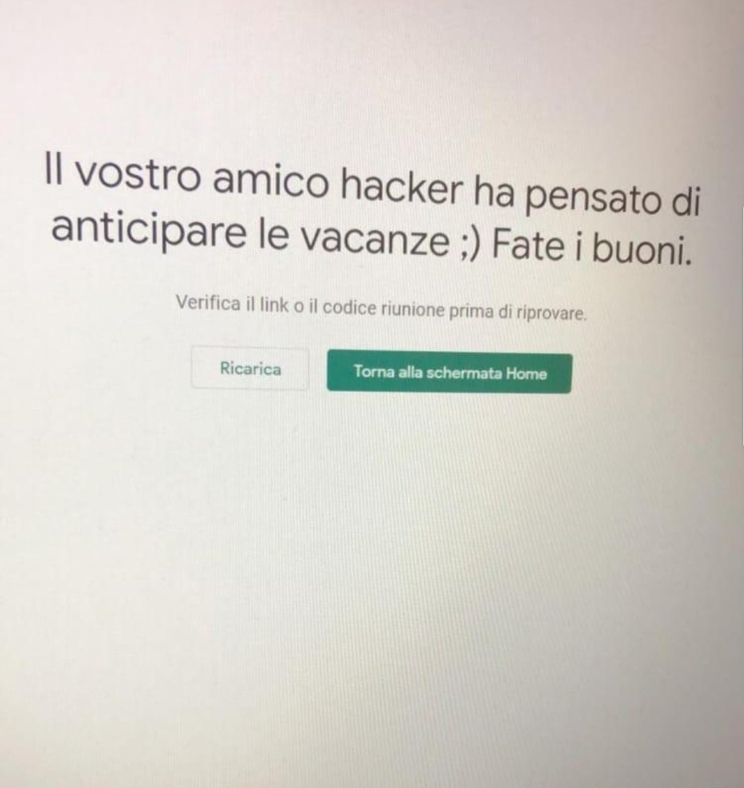 so_fatto's tweet photo. Grazie amico #kacker per averci fatto anticipare le #vacanze di #natale.
#google #googledown #meet #meetdown #youtube #youtubedown
#gdiungdiuntriploggg https://t.co/KD914o6AC0