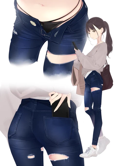 クラッシュデニムガール 
