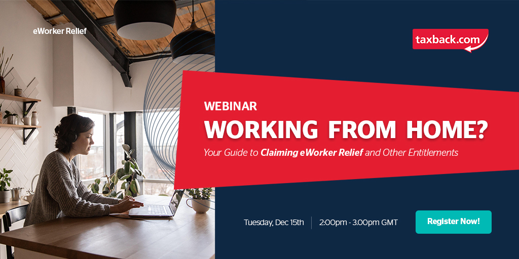 Working from home? You could be due a BIG tax refund!
In tomorrow’s FREE webinar (starting at 2pm GMT) – we will cover everything you need to know about claiming tax back as a remote worker!
Places are limited. Book yours here -register.gotowebinar.com/register/55864…