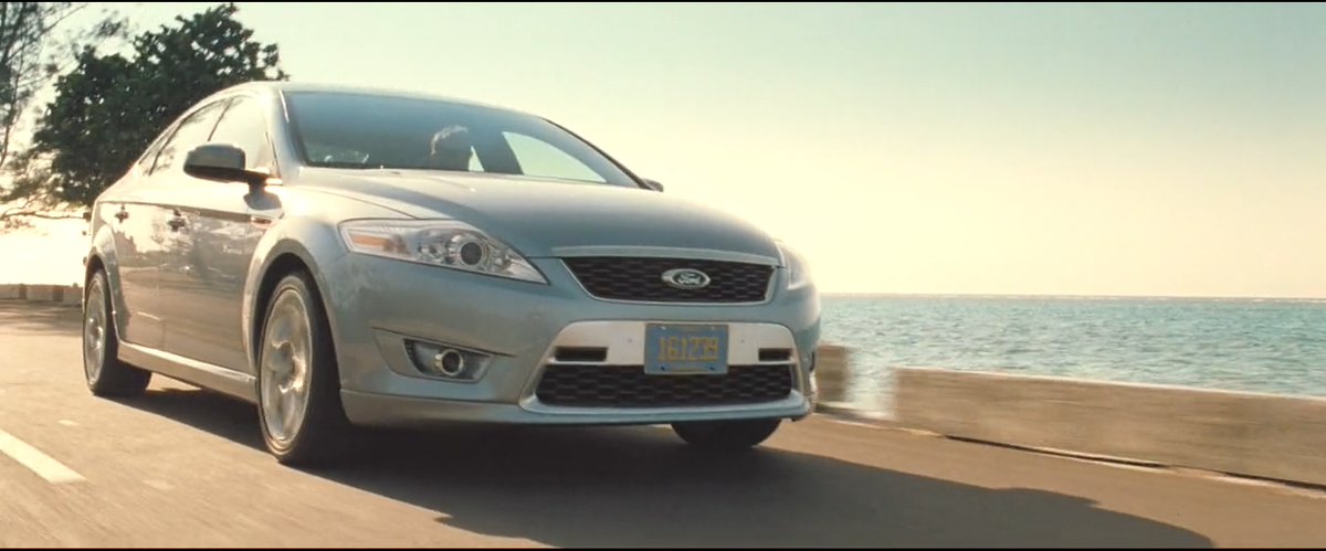 Here now a distinctly pointless ramble through the Daniel Craig-era vehicles...So in Casino Royale, Bond is an unsophisticated chowderhead whose idea of an elegant ride is a Ford... WhateverThisIs, rented from the Hertz desk at Nassau International