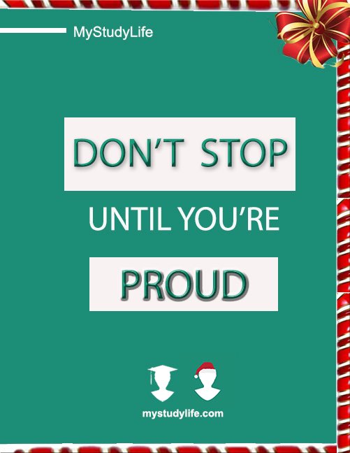 mystudylife's tweet photo. Merry Studymas! 🎄📚 This year, My Study Life will be sharing an inspirational quote every day in the run up to Christmas, in order to help and motivate you with your studies throughout this festive period. #12DaysofChristmas #Day2 #Studymas #Christmas https://t.co/P2guSLi5sh