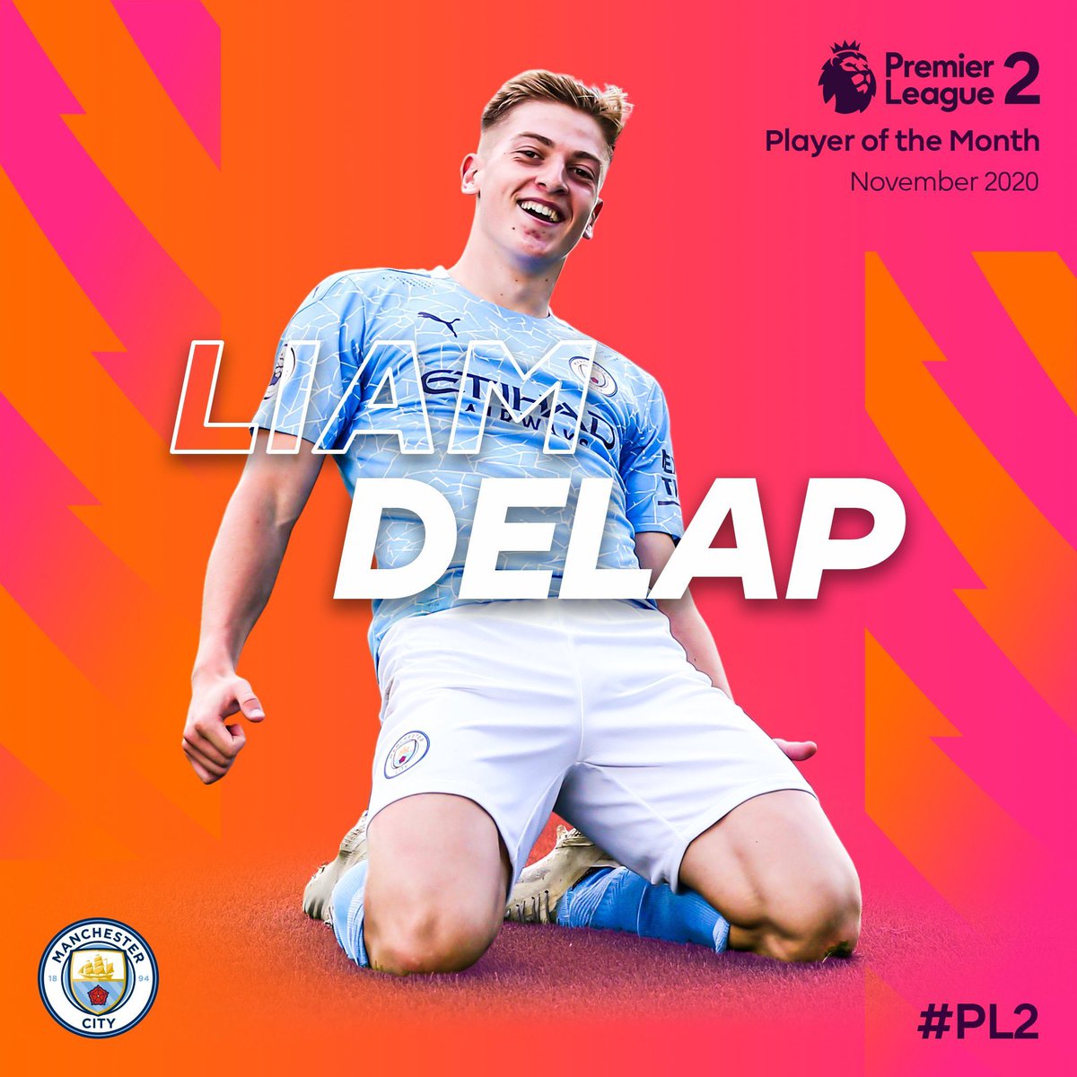 City Xtra On Twitter Official Liam Delap Has Been Named As The Pl2 Player Of The Month For November