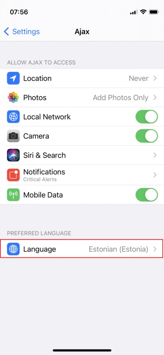 megateheu's tweet image. Meil on hea meel teada anda, et nüüd oskab AJAX SECURITY SYSTEM rakendus suhelda kasutajaga ka eesti keeles. #ajaxsecurity @ajax_systems