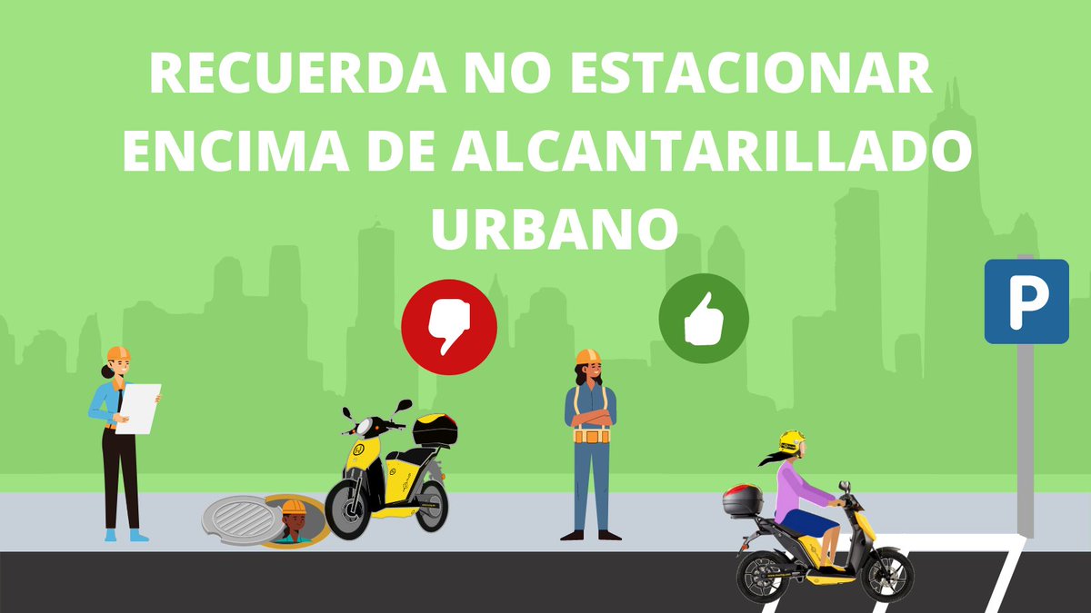 RECUERDA NO APARCAR ENCIMA DE ALCANTARILLADO URBANO
APARCA SIEMPRE EN PARKING DE MOTOS

#estacionaconrespeto
#muevetesindejarhuella
#moviliadsostenible
#movilidadsevilla
#motosharing
#sostenibilidad
#SmartCity