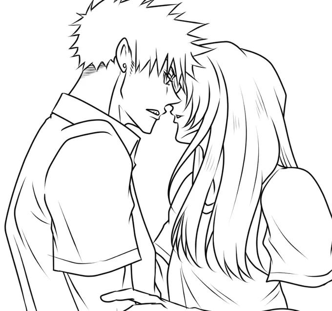 2人目描けたよぉ～……(ノД`)シクシク 