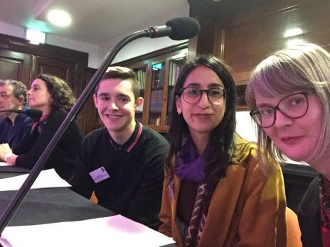 ConnectingSoton's tweet photo. In Dec 2019 we presented
#ConnectingCulture #Southampton
at the #WMFEvent
Two young people from #Southampton shared how #culture #creativity enriches their lives and brought #YouthVoice to this industry conference for the first time.
#SOProud #LetsCreate #ACESupported https://t.co/33AAd05mZx