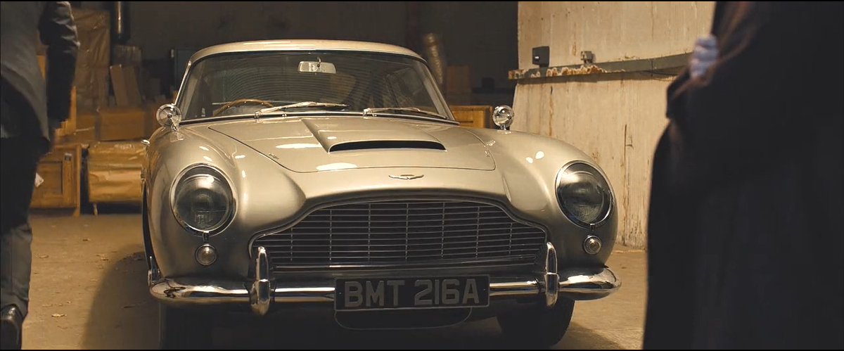 So then Skyfall... and what exactly is going on here? Bond says it's not a 'company car' but can it really be his if it's modded with guns and ejector seats and, what, MI6 didn't want it back after Bond 'died' ? why is left it in a Deptford underpass who is accountable--