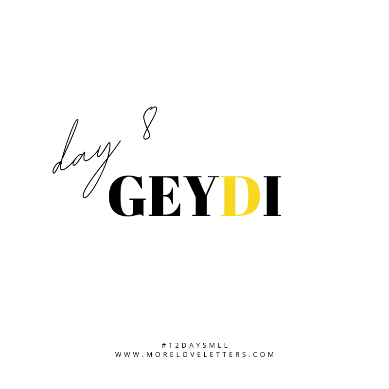 Day 08 // On the eighth day of 12 Days, meet Geydi 🖤 Her request says, “Geydi recently took custody of her siblings for safety reasons, and she’s been overwhelmed with feeling like she’s failing at doing everything well: school, friendships, and family." buff.ly/33KhiZN