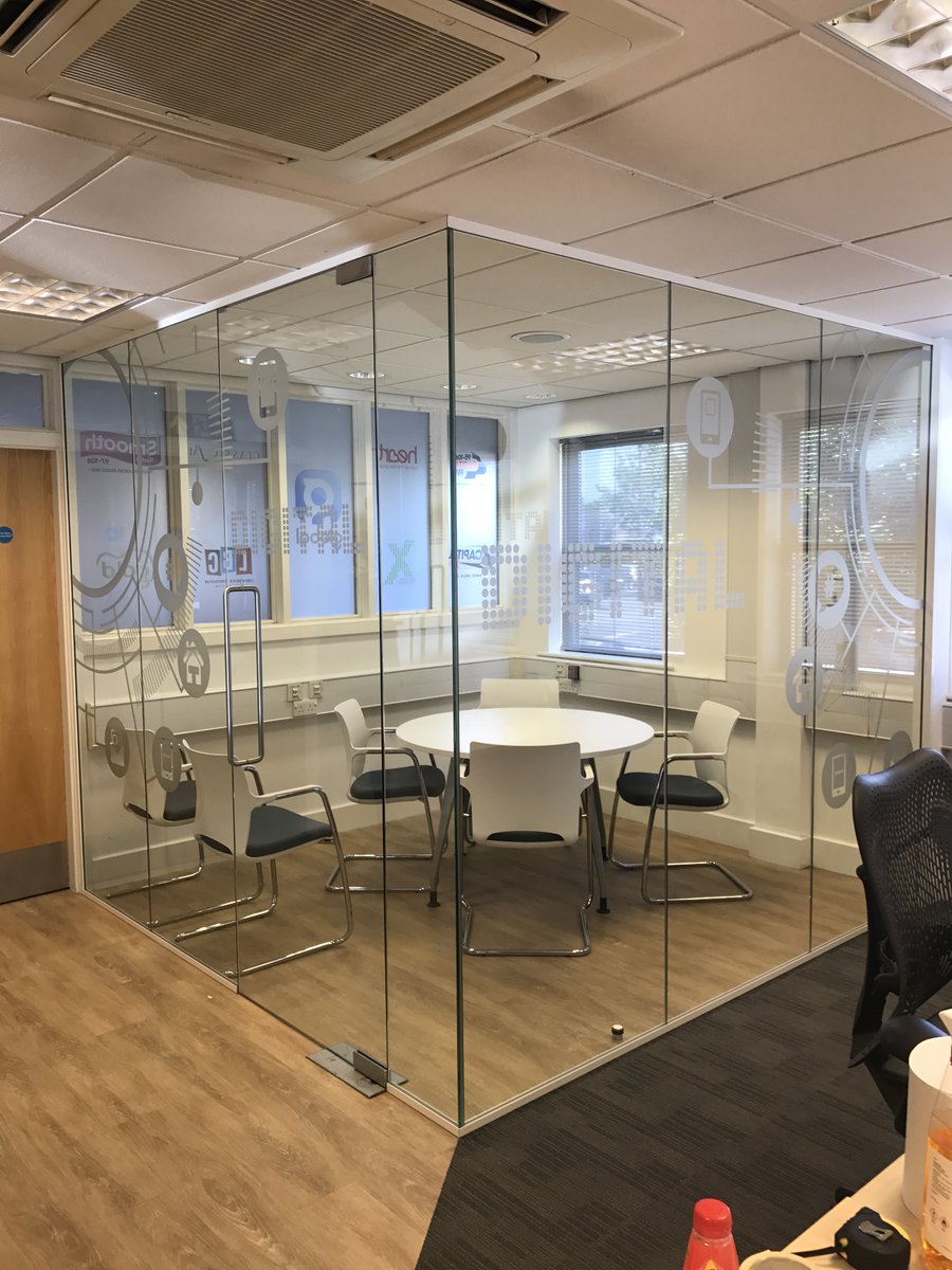 SXBasildon's tweet image. The beautiful offices at @HeartEast in Essex, courtesy of our team of designers and fitters! #WindowGraphics #SignsExpressBasildon
