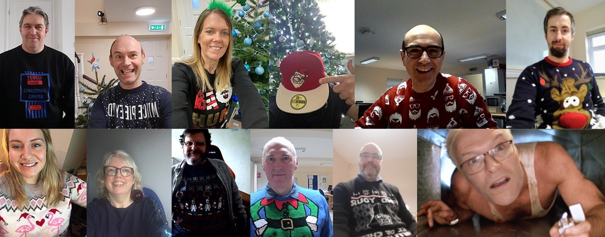 MHT_Technology's tweet photo. On Friday our team took part in Save the Children's Christmas Jumper Day and put our silliest/ most festive jumpers on, raising £41 while doing so 🎅🏼.

There's still time to donate online 👉🏻https://t.co/3RGvULA7bT

#charity #donate #fundraising #SaveTheChildren https://t.co/dL61FlSUyV