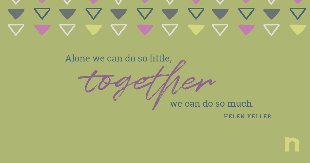 #MotivationalMonday: Together, we are stronger. 💪
.
.
.
#ZealousCollaboration #NewhouseKC #domesticviolence #KCMO
