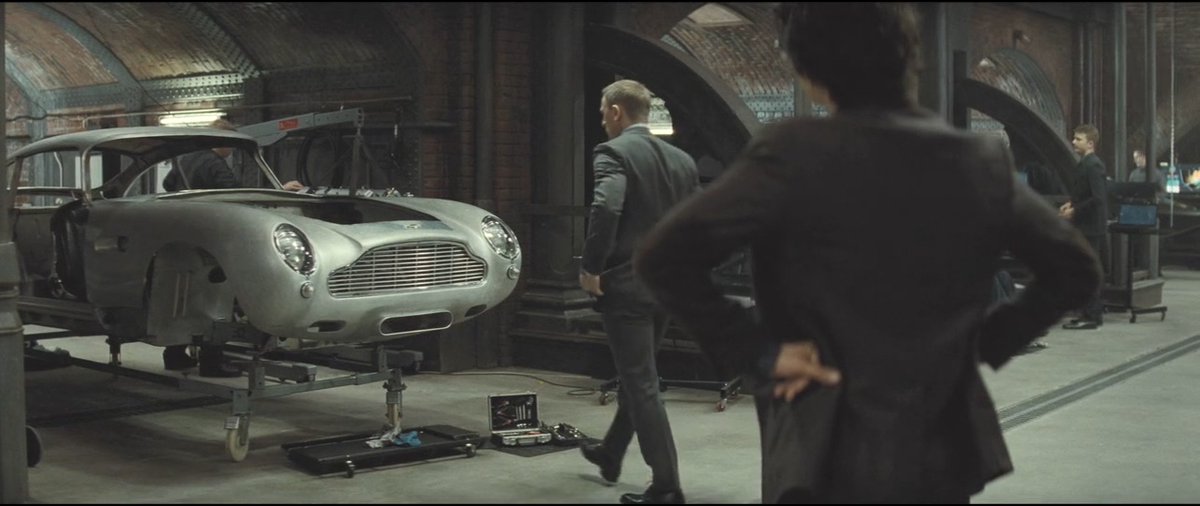 In Spectre it's being reassembled because I guess they really need it or something I don't know seems like a lot of effort to me but I'm not the expert here no *you're* thinking about this too much--