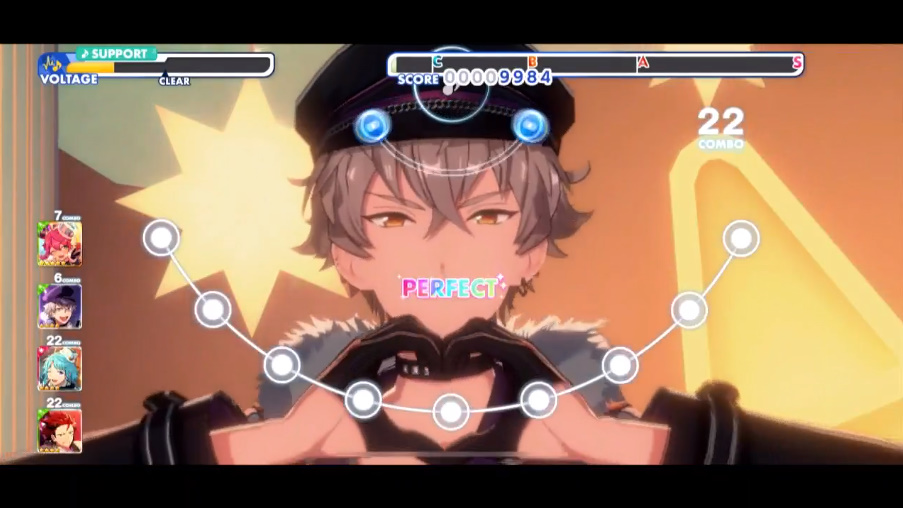 협력 라이브 화면