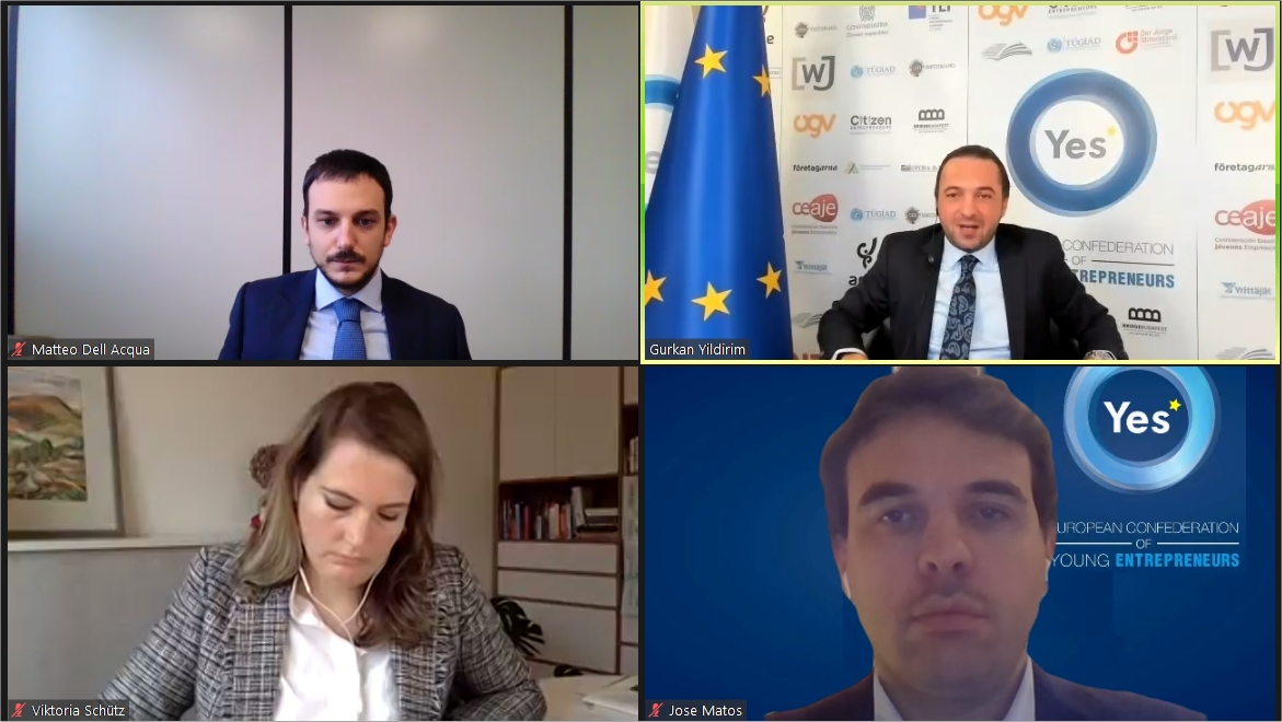 lucadon82's tweet image. #YESforEurope European Young Entrepreneurs Conference 2020 is now live on #zoom. Thank to you President #Gurkan #Yildirim and your #team to keep, despite the #COVID19 related difficulties, to keep the tradition goin and hold yet another #EYEC! #networking #scaleupeurope