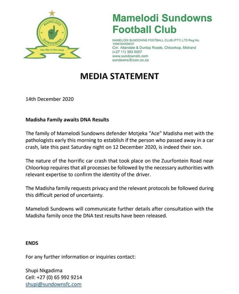 TouchLineZA's tweet photo. 🚨 Media Statement 🚨 https://t.co/14vkLzbz64