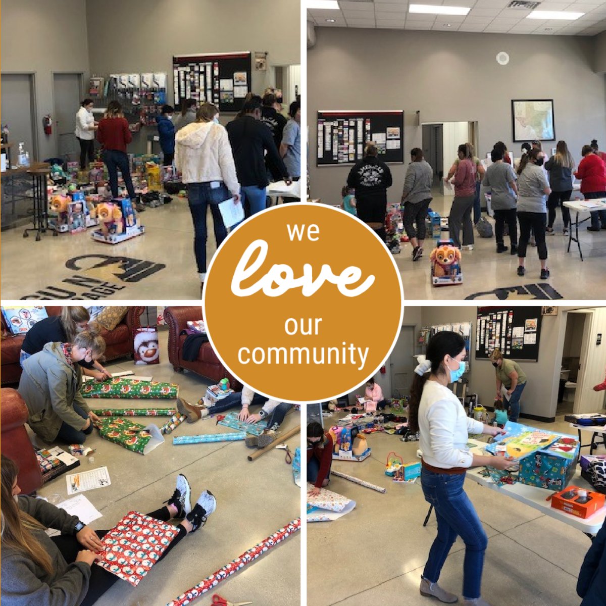 Here are some more pics from the community event we held for the kids in the State of Texas Child Protection Program! It was incredible to see volunteers from the community of Seguin and the TLU (Texas Lutheran University) School of Nursing help out.