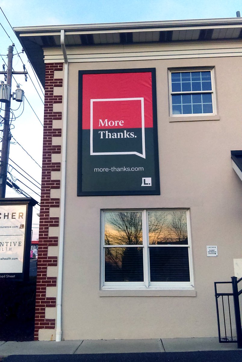 LacherInsurance's tweet photo. Today, we give thanks to you: our friends, neighbors, team members and clients. These challenging times can weigh us down. But it's important to pause and remember what we're thankful for. Watch our More Thanks video at https://t.co/kMFv3s69JQ. #morethanks #Lacher #givethanks https://t.co/TINRmlAYna