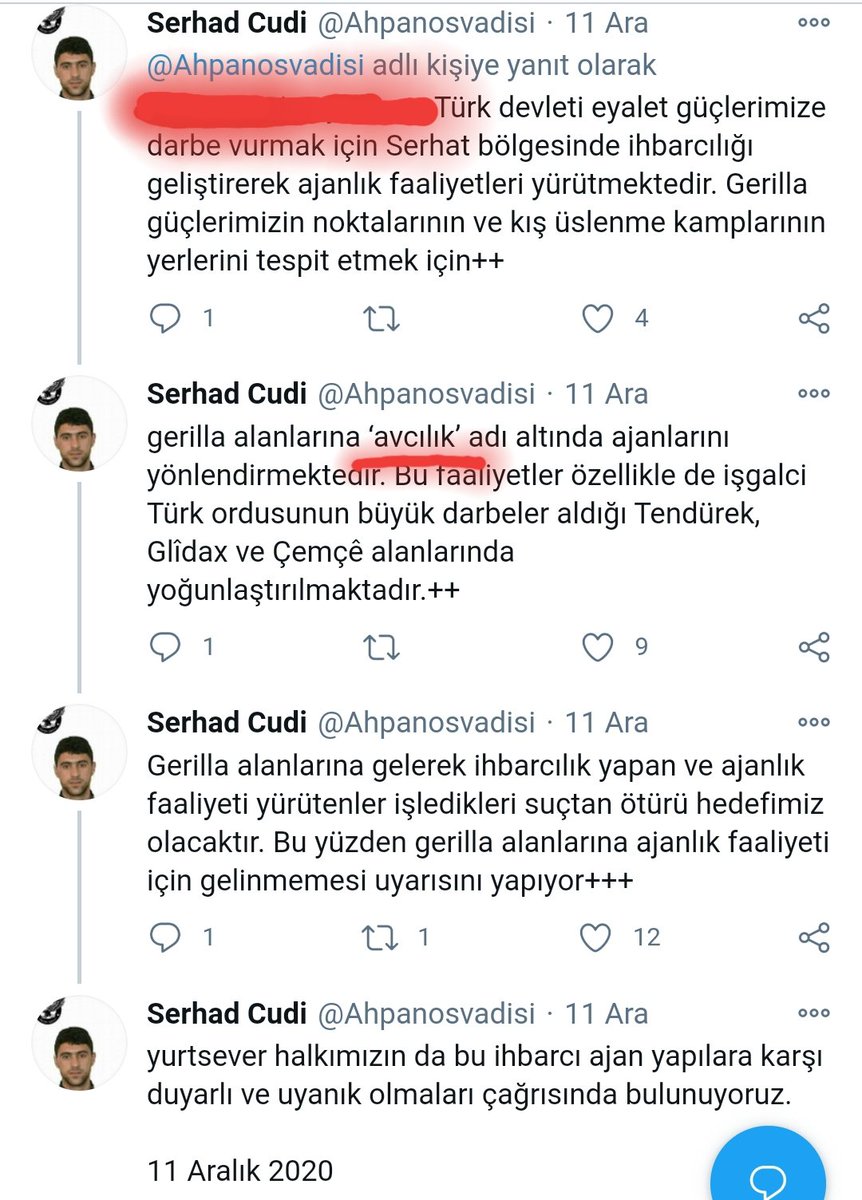 SagdanBaskaya's tweet photo. 🇹🇷 @RTErdogan 
@suleymansoylu 
@bekirpakdemirli 
@IsmailUzmez42 

Avcılar, terörist pkk'nın can düşmanıdırlar.
Askerimizin, dağlardaki görünmez yardımcılarıdırlar.
Dış destekli STK'lar, pkk ve hdp avcıya karşı.
Avcılar dağda ise, teröristin huzuru kaçar. Hareketleri kısıtlanır. https://t.co/TSzJlKvDjW
