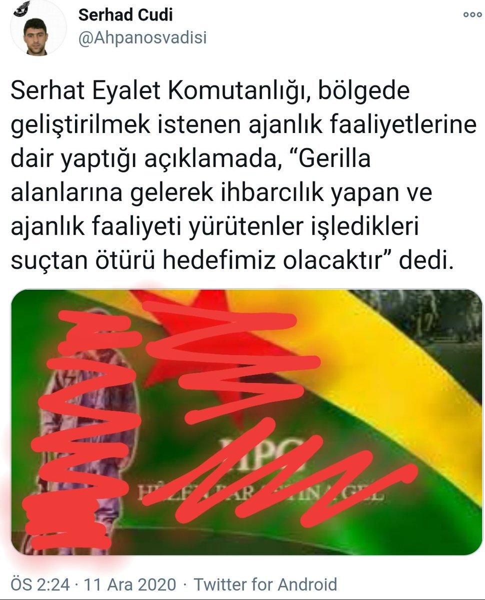 SagdanBaskaya's tweet photo. 🇹🇷 @RTErdogan 
@suleymansoylu 
@bekirpakdemirli 
@IsmailUzmez42 

Avcılar, terörist pkk'nın can düşmanıdırlar.
Askerimizin, dağlardaki görünmez yardımcılarıdırlar.
Dış destekli STK'lar, pkk ve hdp avcıya karşı.
Avcılar dağda ise, teröristin huzuru kaçar. Hareketleri kısıtlanır. https://t.co/TSzJlKvDjW
