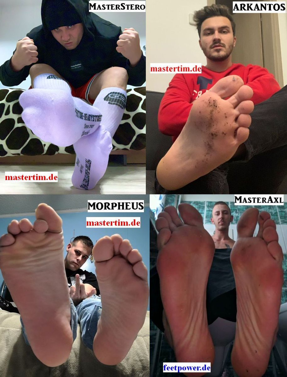 kingtim2012's tweet photo. The Top 41-50 of your fav #footmasters with hottst #malefeet is ready is it an #americanmaster like #morpheus or the #italianfindom #masteraxl or the #greekmaster #arkantos or the #legendarymaster #romanianmaster #masterstero vote on #footkingspoll https://t.co/34G8EcUcXx https://t.co/qlo05Bjv6o
