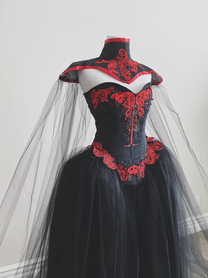 A strawberry dress, a loki inspired look, sugar daddy robe and baroque Kylo Ren