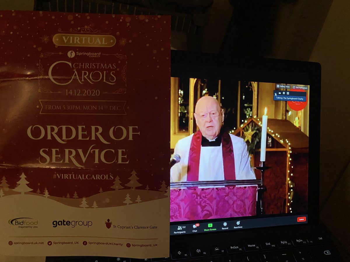 On a another tough day for our sector, thinking of friends and colleagues past present and future as we enjoy the ⁦<a href="/Springboard_UK/">Springboard</a>⁩ Christmas Carols