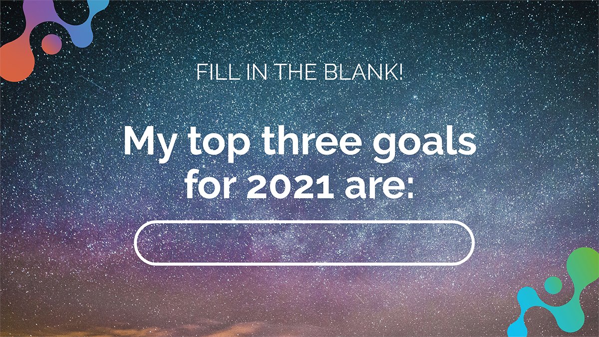 DiscoveryEd's tweet photo. Who has big things planned for 2021? 🙋‍♂️ 🙋‍♀️  Let's hear your goals! https://t.co/8ecryiziMp