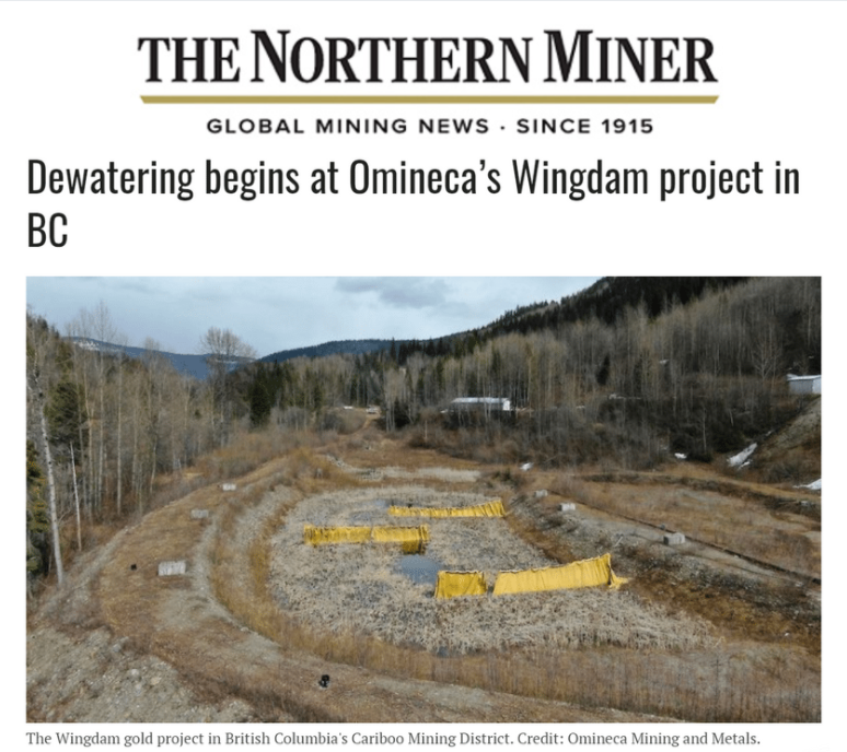 Omineca Mining (TSXV: OMM) tweet media