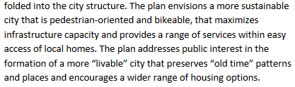 7/ The City of Herriman's land use plan proudly promotes a transition away from large-lot residential plots to a community with livable bike/ped development with a greater diversity of housing types. Soleil fails that test.
