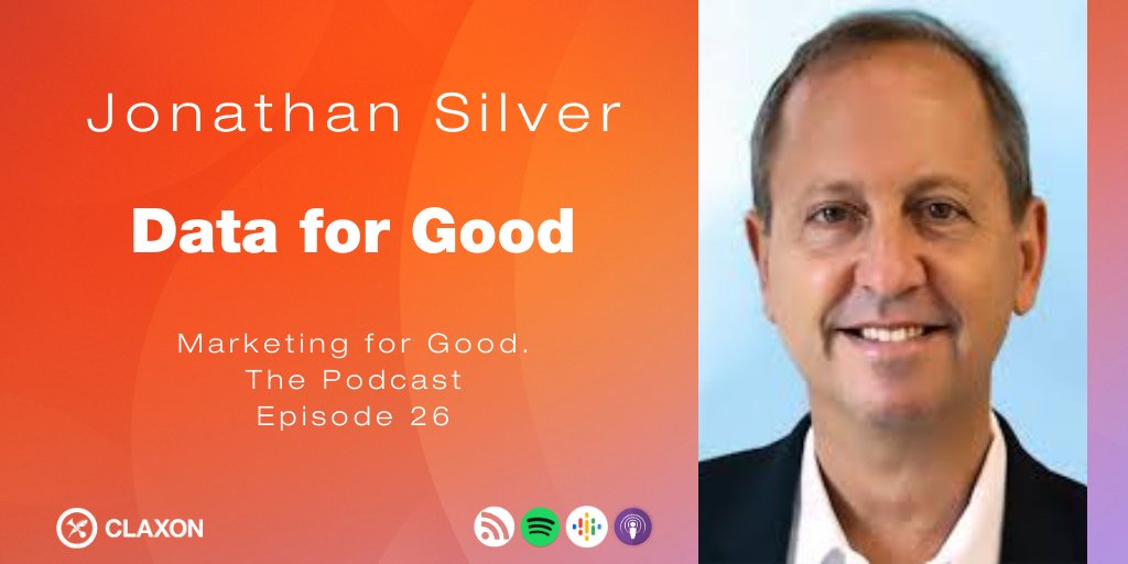 On this weeks episode of #MarketingForGood <a href="/EricaMillsBarn/">Erica Mills Barnhart</a> is joined by Founder + CEO of <a href="/Affinity_Solutn/">affinitysolutions</a>, Jonathan Silver,  to discuss ways that #data can help you reach and retain your target donors. Listen now: link.chtbl.com/DataForGood