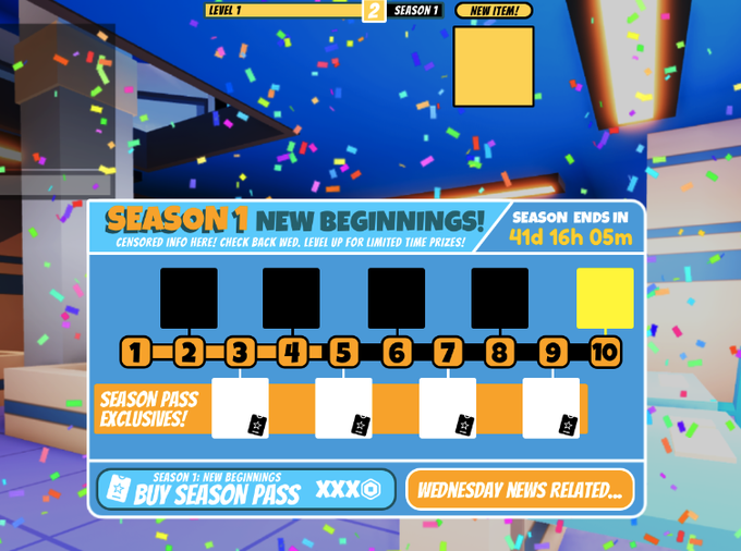 TheBloxyTimes's tweet photo. Jailbreak will soon release Seasons! 🤯

The 1st season will be called "New Beginnings!" All of the upcoming prizes in this incredible update will be revealed later today! 🥳@Badimo @Roblox https://t.co/URqQZerWpa