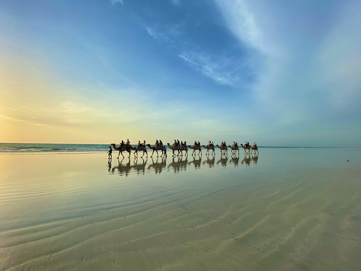 After an #exciting day, driving 🚙 up and down #cablebeach 🏖in #broome 🇦🇺, you’ve got “almost” a #firstrow seat for the #sunset ☀️🐫😎

#broometime #westernaustralia #broomewa #broomelife #broomephotographer #broomeride #broomeliving #broomekimberleyandbeyond #broomebeach