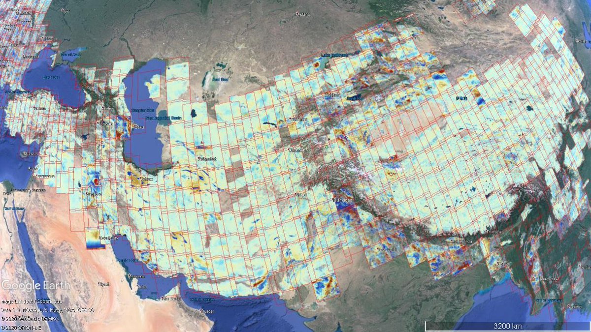 timwright_leeds's tweet photo. I finally uploaded the full version of our @theAGU talk showing a Sentinel-1 InSAR velocity field for the Alpine Himalayan Belt. 
Link to video here:
https://t.co/cVBEfeKo8p
And please join the live session at 3 am (UK time) on Thursday morning🥱.
#AGU2020 https://t.co/tArMBfN69Y