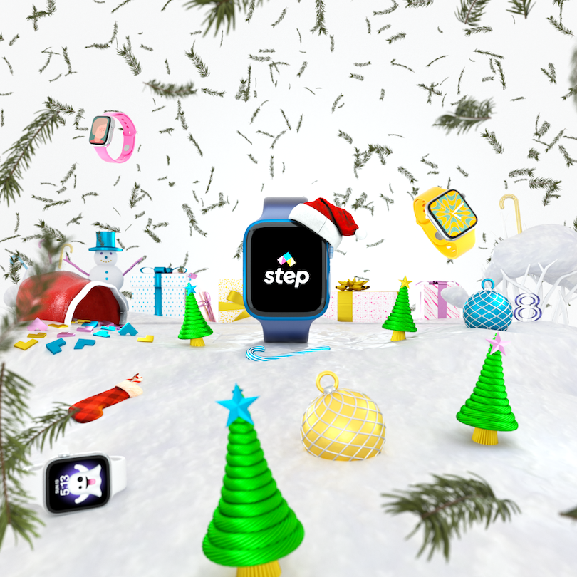 step's tweet image. Day 8 of #12DaysofStep 🎁 and what’s better than getting a #Step notification on your phone? Getting one on your watch! ⌚️