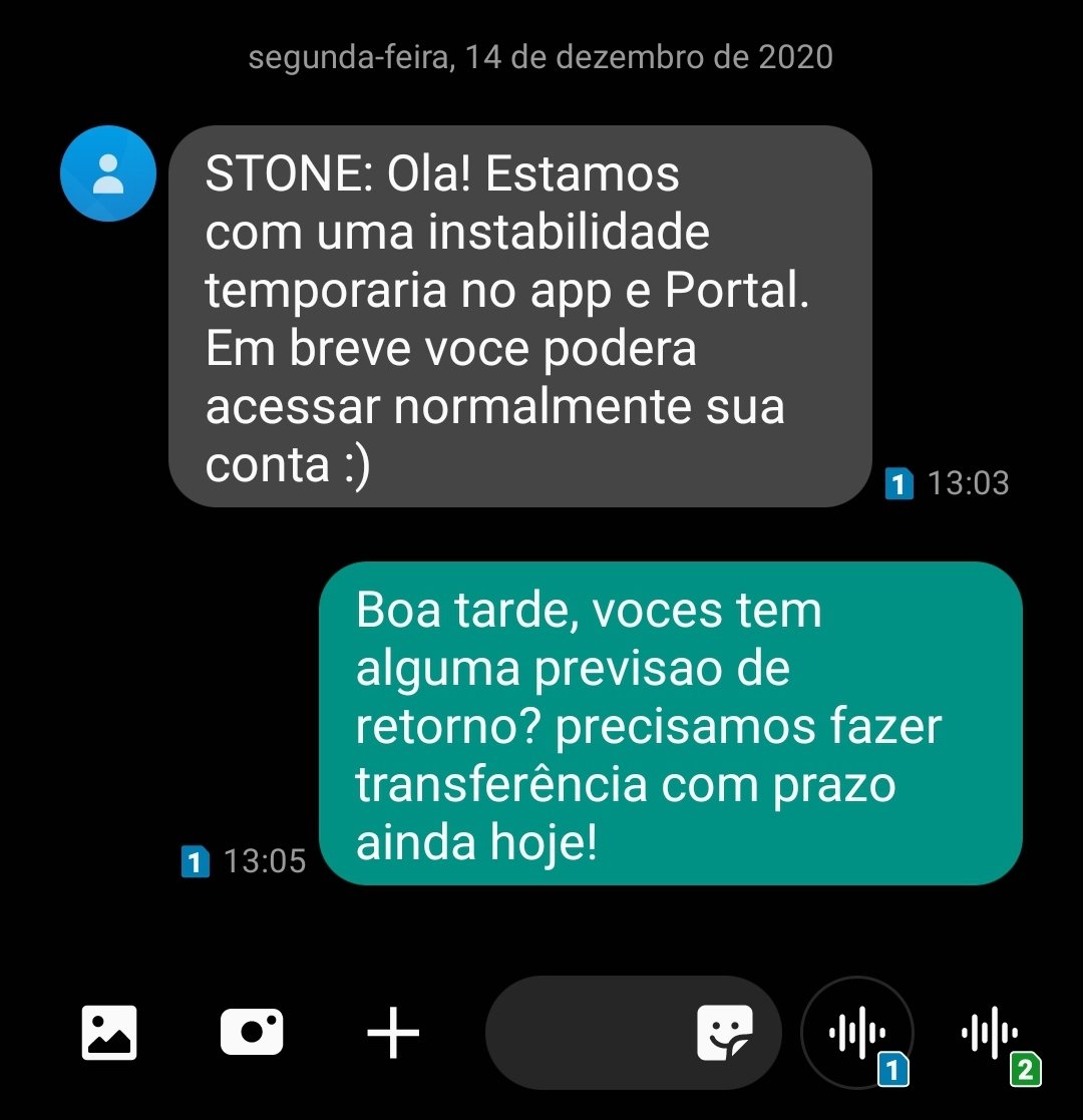 carloslichy's tweet image. Que absurdo @SejaStone !
desde hoje cedo fora do ar! 
quem vai pagar meu prejuízo? 🤦‍♂️😡😤 #fintech #bancodigital 
#stonefail #sejastone #stone #fail pode isso @BancoCentralBR ?