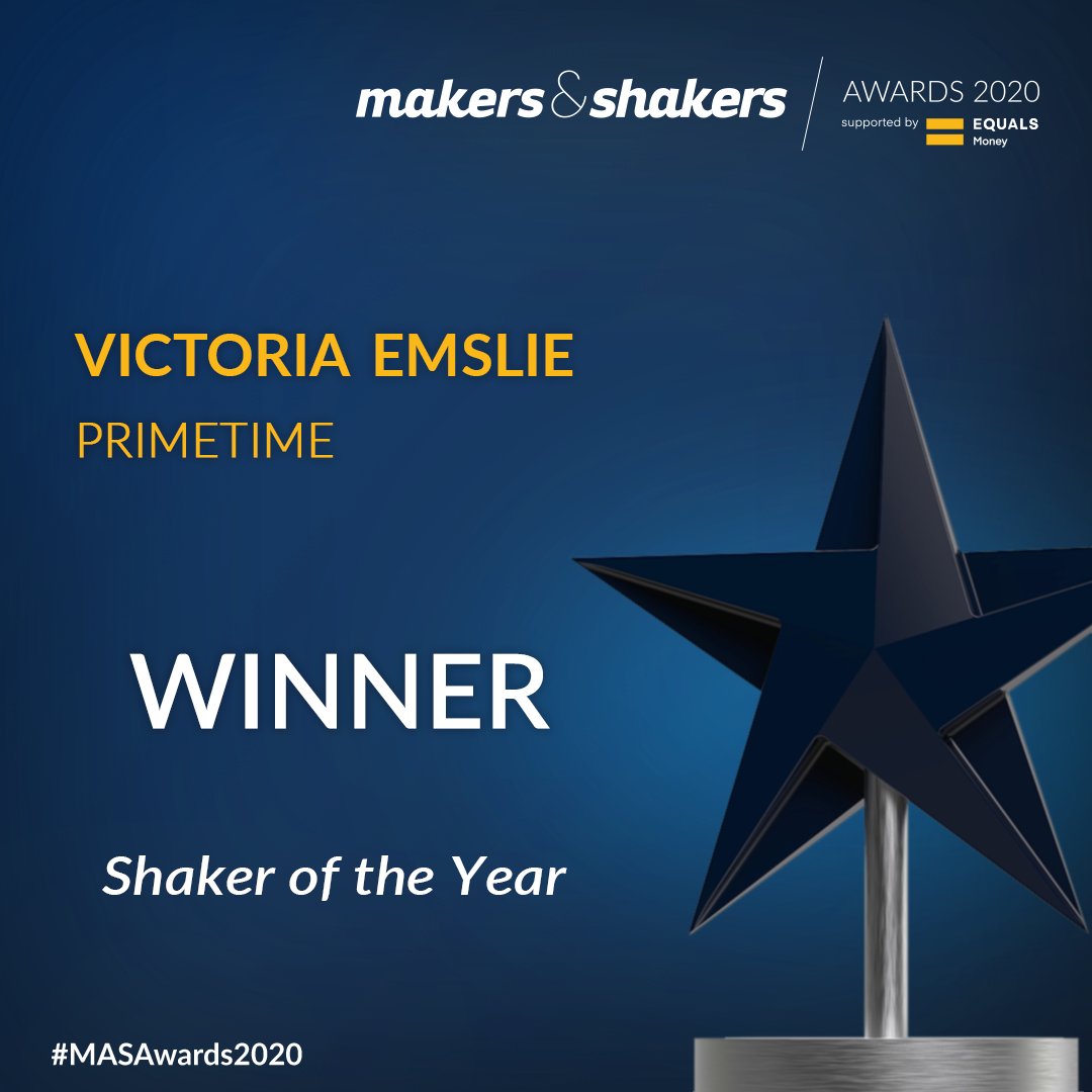 makers & shakers AWARDS tweet media