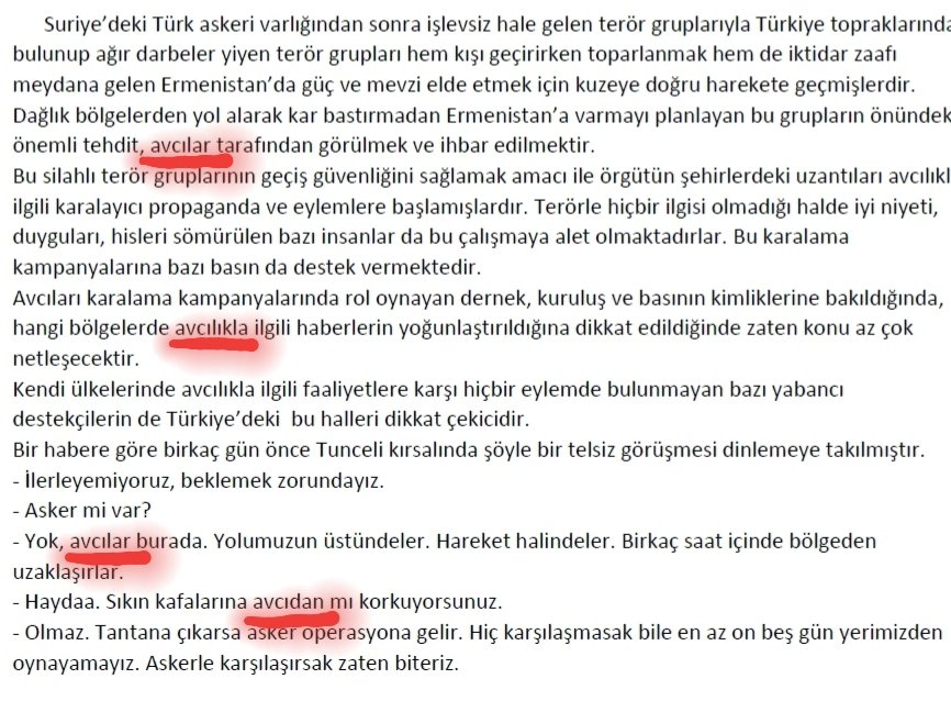 🇹🇷 <a href="/RTErdogan/">Recep Tayyip Erdoğan</a>
<a href="/suleymansoylu/">Süleyman Soylu</a>
<a href="/bekirpakdemirli/">Dr. Bekir Pakdemirli</a>
@IsmailUzmez42

❗Dış destekli STK'lar, pkk ve hdp avcıya karşı. 

Çünkü, Avcılar dağda ise, teröristin huzuru kaçar. Hareketleri kısıtlanır.

🌙 Avcılar, terörist pkk'nın can düşmanıdırlar. Askerimizin dağlardaki yardımcılarıdırlar.