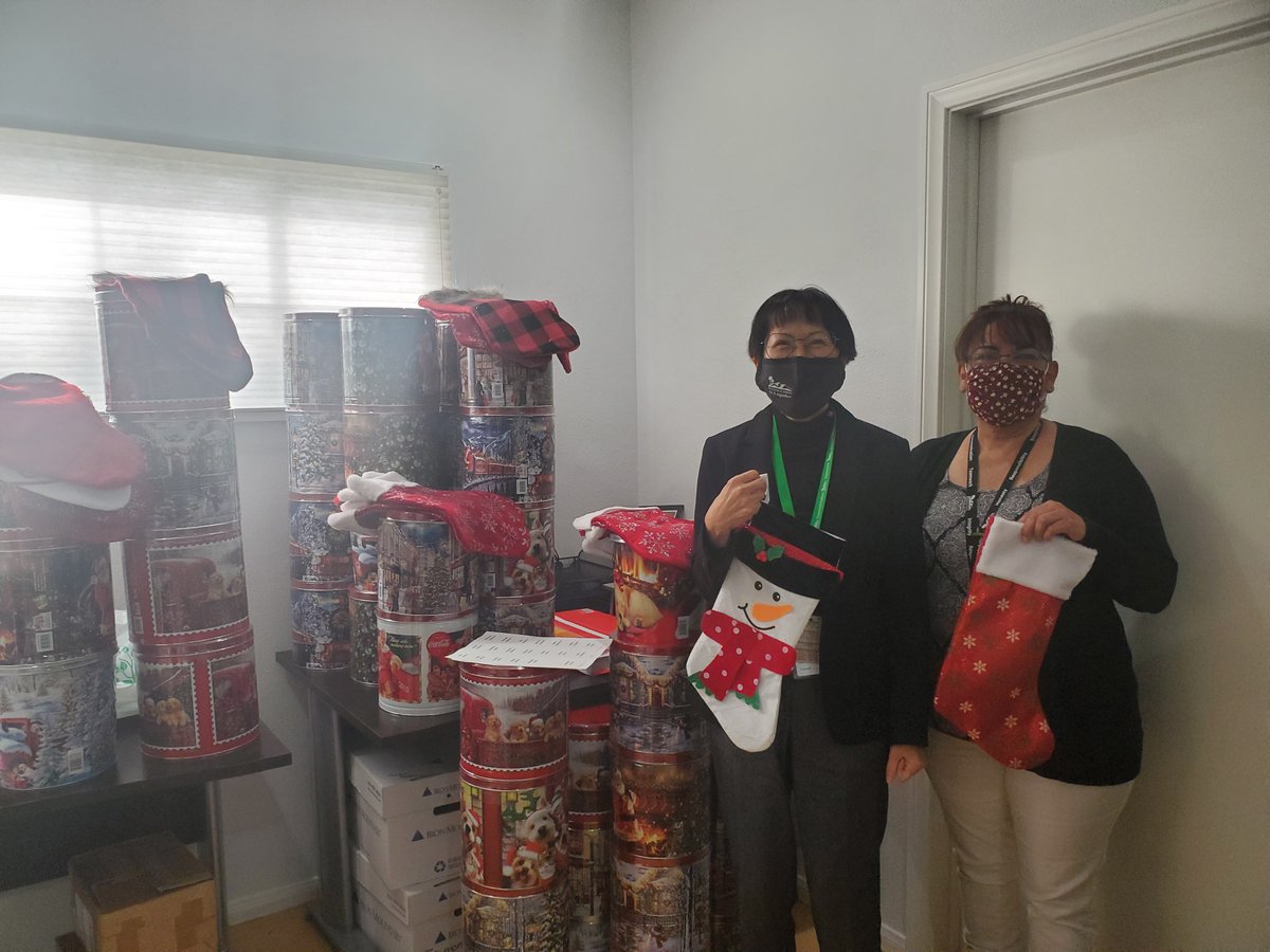 Thank you to our HR Director and Facilities Manager, Sunny and Maria, for setting up the Employee Holiday Celebration Week! Stay tuned to see all of the fun events we have planned.