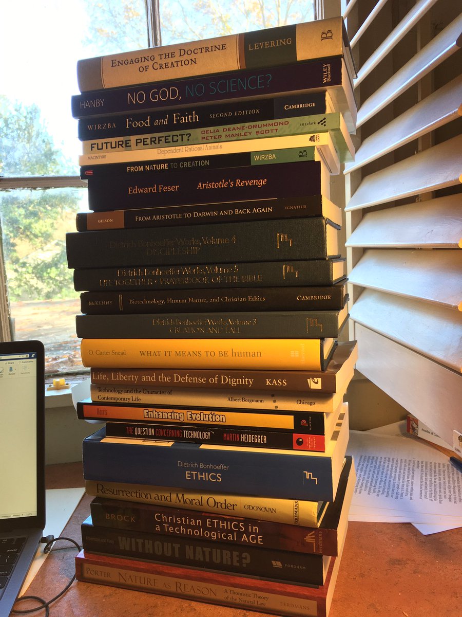 The raw materials for my Society of Christian Ethics paper on human nature and biotechnological enhancement.
